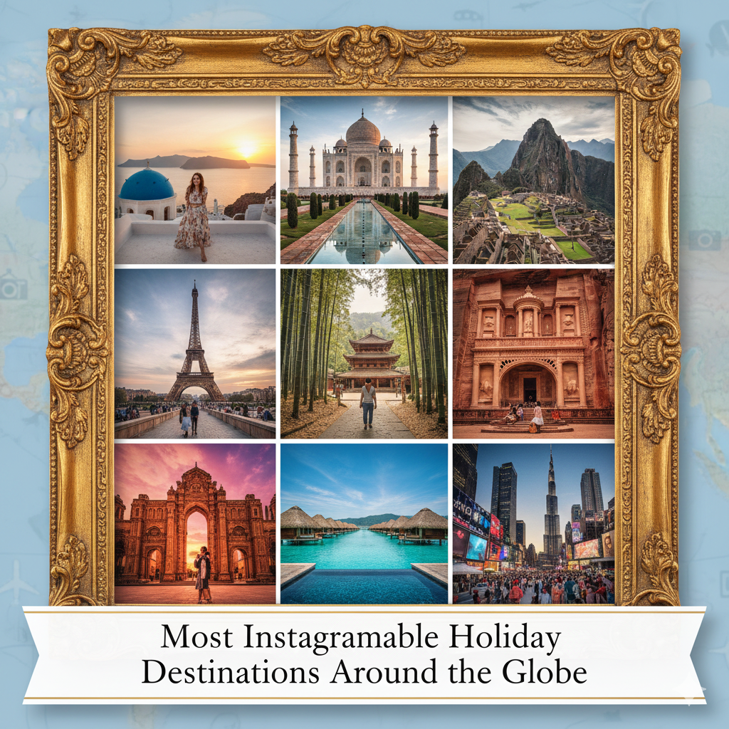 Most Instagrammable Holiday Destinations Around the Globe